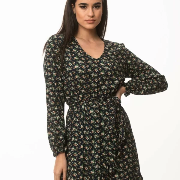 ΦΟΡΕΜΑ ΕΜΠΡΙΜΕ ΜΕ ΒΟΛΑΝ ΚΑΙ ΖΩΝΗ Εμπριμέ μαύρο