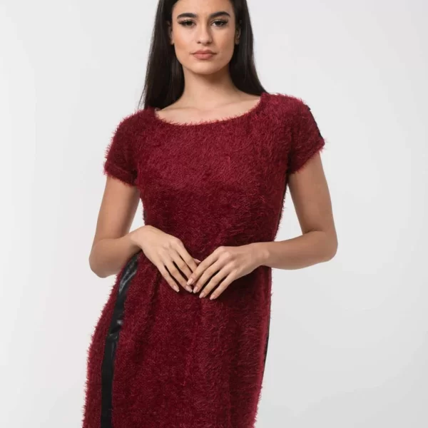 ΦΟΡΕΜΑ ΜΠΟΡΝΤΟ ΜΕ ΔΕΡΜΑΤΙΝΗ ΦΑΣΑ ΚΑΙ ΚΟΥΜΠΙΑ Μπορντό