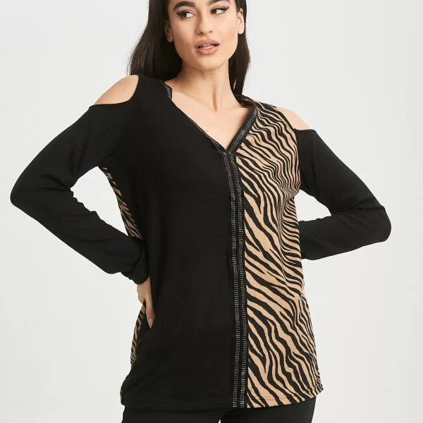 ΜΠΛΟΥΖΑ ΕΞΩ ΩΜΟΙ Μπεζ