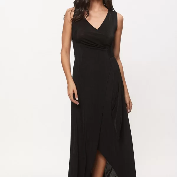 ΦΟΡΕΜΑ ΜΑΞΙ ΚΡΟΥΑΖΕ SLINKY Mαύρο