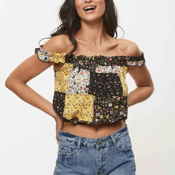 ΜΠΛΟΥΖΑ ΕΜΠΡΙΜΕ ΕΞΩ ΩΜΟΙ Κίτρινο