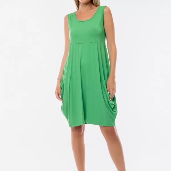 ΦΟΡΕΜΑ ΑΜΑΝΙΚΟ ΣΑΚΟΣ ΚΟΝΤΟ ΜΕ ΤΣΕΠΕΣ Πράσινο