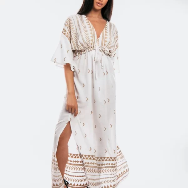 ΦΟΡΕΜΑ ΜΑΚΡΥ ΜΕ ΚΕΝΤΗΜΑ Ασπρο