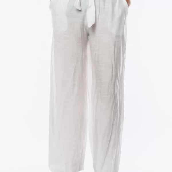 ΠΑΝΤΕΛΟΝΙ ΜΕ ΖΩΝΗ ΚΑΙ ΛΑΣΤΙΧΟ ΣΤΗΝ ΜΕΣΗ Ασπρο