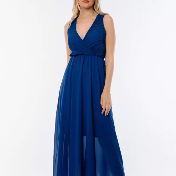 ΦΟΡΕΜΑ ΜΑΚΡΥ ΚΡΟΥΑΖΕ Μπλε ρουά