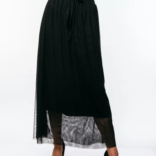 ΦΟΥΣΤΑ ΜΕ ΤΟΥΛΙ Mαύρο