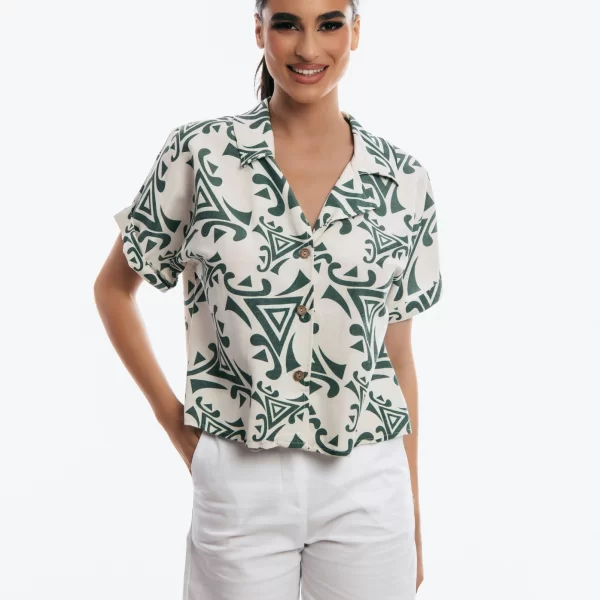 ΠΟΥΚΑΜΙΣΟ ΚΟΝΤΟΜΑΝΙΚΟ ΕΜΠΡΙΜΕ Πράσινο