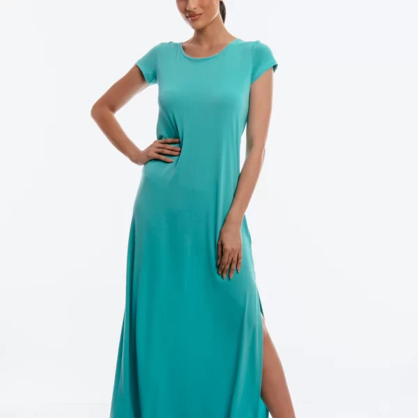 ΦΟΡΕΜΑ ΜΑΚΡΥ ΜΕ ΑΝΟΙΧΤΗ ΠΛΑΤΗ ΚΑΙ ΣΚΙΣΙΜΟ ΣΤΟ ΠΛΑΙ Βεραμάν