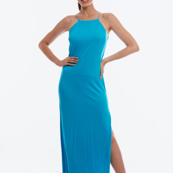 ΦΟΡΕΜΑ ΜΑΚΡΥ ΜΕ ΣΚΙΣΙΜΟ ΣΤΟ ΠΟΔΙ Σιέλ