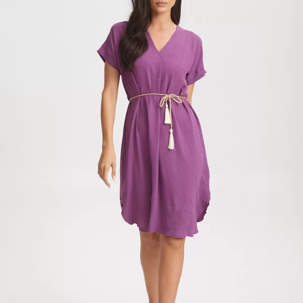 ΦΟΡΕΜΑ ΒΕ ΜΕ ΧΡΥΣΗ ΖΩΝΗ Λιλά