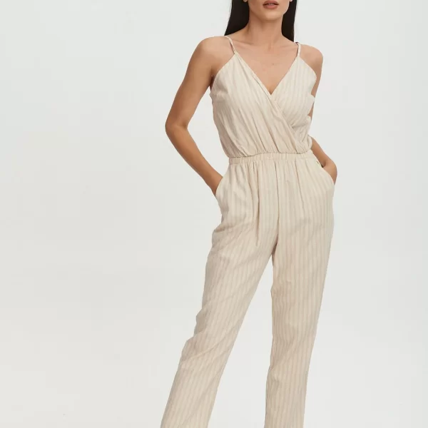 Prive ΦΟΡΜΑ ΟΛΟΣΩΜΗ ΛΙΝΗ Μπεζ