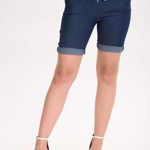 ΣΟΡΤΣ ΜΕ ΛΑΣΤΙΧΟ ΣΤΗ ΜΕΣΗ ΜΠΛΕ Μπλέ