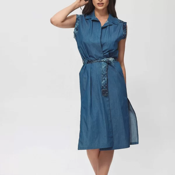 ΓΙΛΕΚΟ JEAN Μπλέ