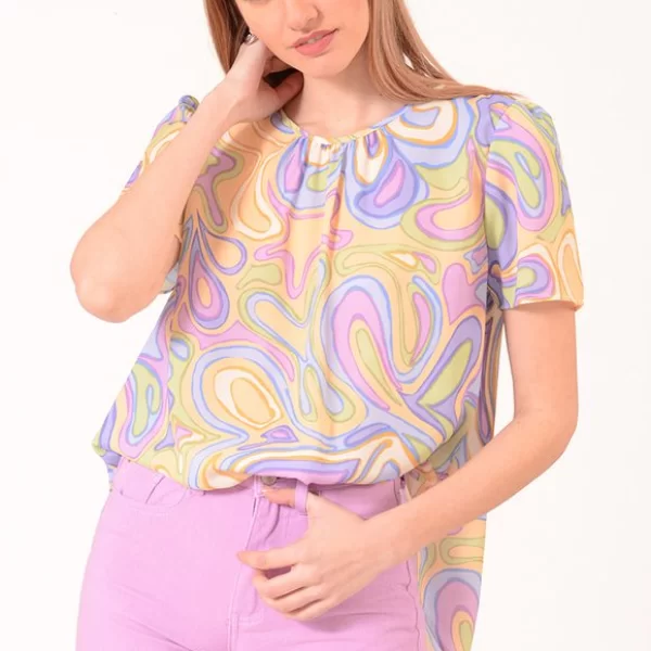 ΜΠΛΟΥΖΑ ΚΟΝΤΟΜΑΝΙΚΗ ΕΜΠΡΙΜΕ ΚΙΤΡΙΝΟ Κίτρινο