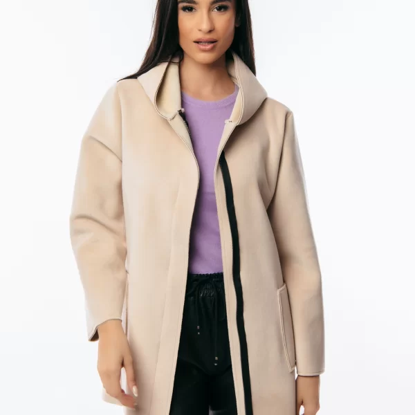 ΖΑΚΕΤΑ ΜΑΚΡΙΑ ΜΕ ΦΕΡΜΟΥΑΡ ΚΑΙ ΚΟΥΚΟΥΛΑ Εκρού