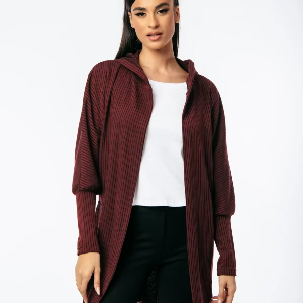 ΖΑΚΕΤΑ ΜΑΚΡΙΑ ΜΕ ΚΟΥΚΟΥΛΑ ΚΑΙ ΤΣΕΠΕΣ Μπορντό