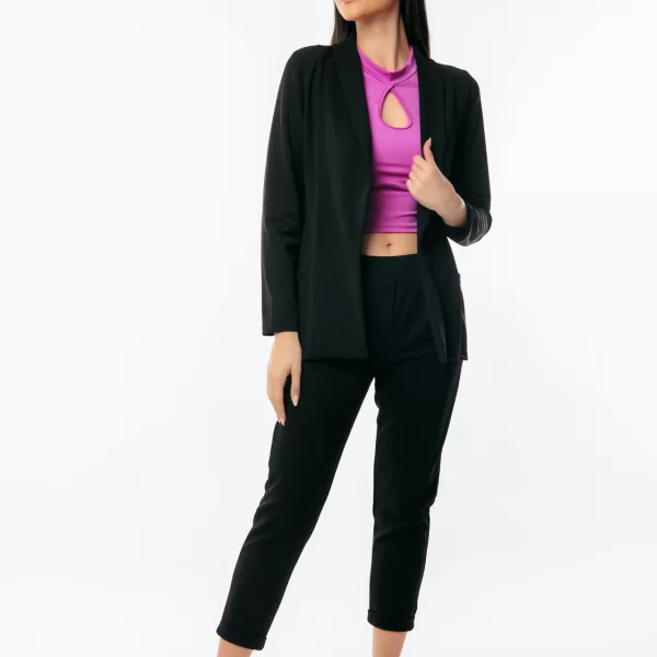 ΣΑΚΑΚΙ ΜΕ ΓΥΡΙΣΤΟ ΜΑΝΙΚΙ Μαύρο