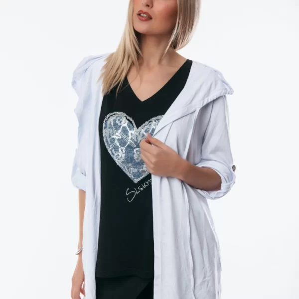 ΖΑΚΕΤΑ ΜΕ ΓΥΡΙΣΤΟ ΜΑΝΙΚΙ Ασπρο