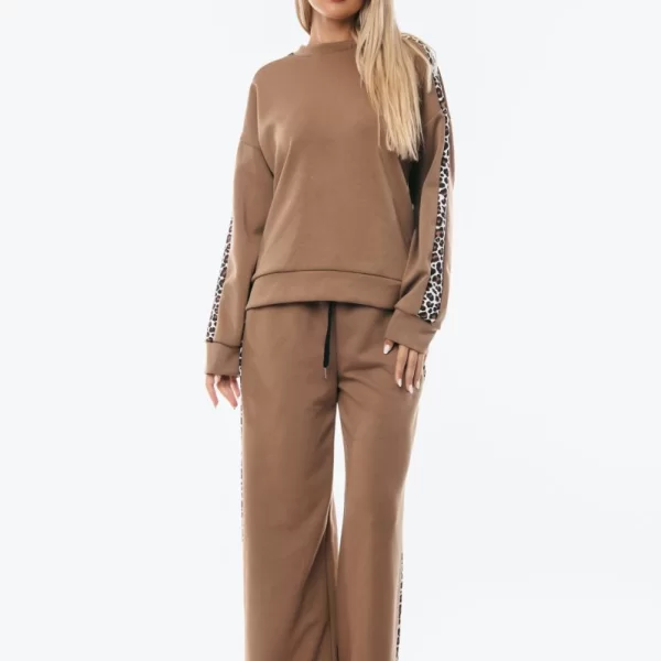 ΣΕΤ ΤΟΠ ΜΕ ΠΑΝΤΕΛΟΝΑ ΛΕΟΠΑΡ ΜΠΕΖ Μπεζ