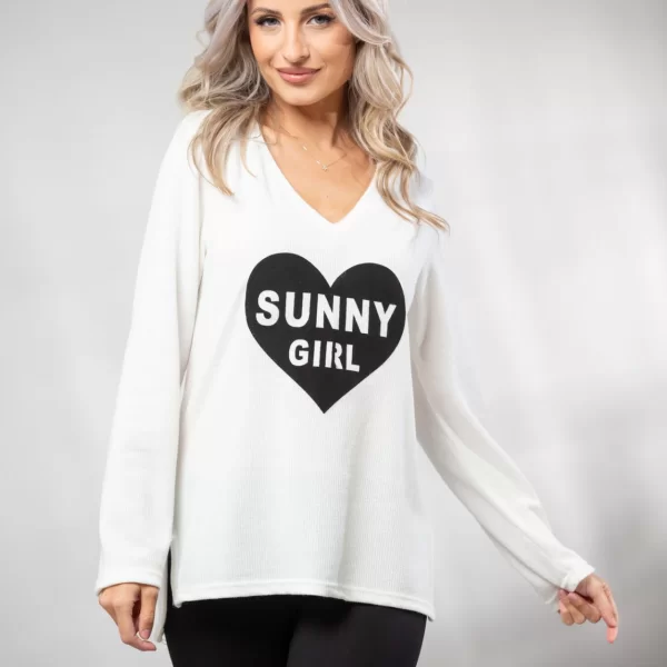 Boutique ΜΠΛΟΥΖΑ ΒΕ ΜΕ ΑΝΟΙΓΜΑΤΑ ΚΑΙ ΤΥΠΩΜΑ Εκρού