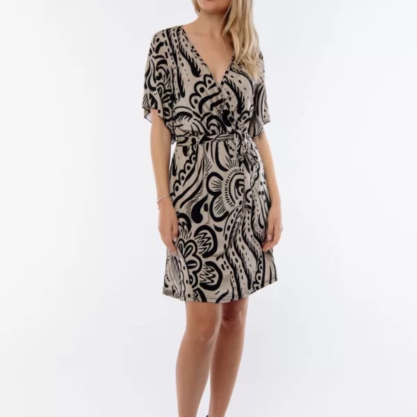 ΦΟΡΕΜΑ ΚΟΝΤΟ ΕΜΠΡΙΜΕ ΜΕ ΖΩΝΗ Μπεζ