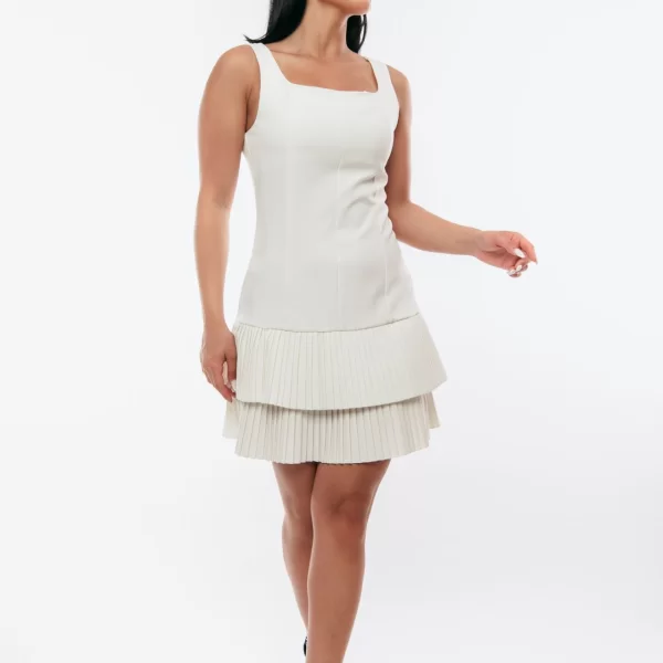 ΦΟΡΕΜΑ ΜΕ ΠΛΙΣΕ ΤΕΛΕΙΩΜΑ Άσπρο