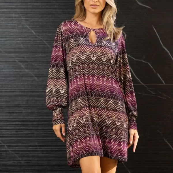 ΦΟΡΕΜΑ ΚΟΝΤΟ ΜΕ ΔΑΚΡΥ ΕΜΠΡΟΣ Ματζέντα