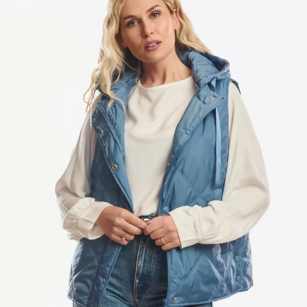 ΑΜΑΝΙΚΟ ΜΠΟΥΦΑΝ ΜΕ ΚΟΥΚΟΥΛΑ Μπλε