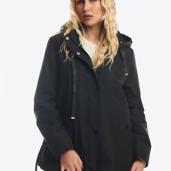 ΜΠΟΥΦΑΝ ΜΕ ΚΟΥΚΟΥΛΑ ΚΑΙ ΛΑΣΤΙΧΟ ΣΤΟ ΠΛΑΙ Μαύρο