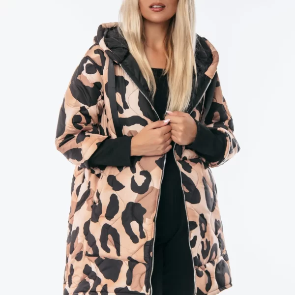 DRESS UP ΜΠΟΥΦΑΝ ΜΕ ΚΟΥΚΟΥΛΑ Λεοπάρ