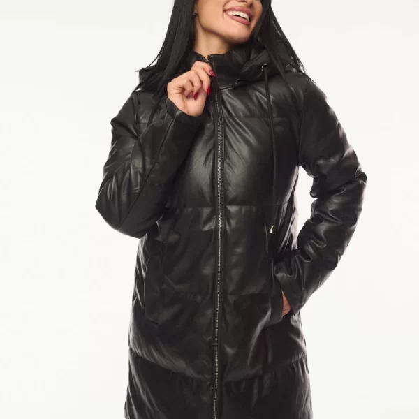 ΜΠΟΥΦΑΝ ΔΕΡΜΑΤΙΝΗ ΜΕ ΚΟΥΚΟΥΛΑ ΠΟΥ ΑΦΑΙΡΕΙΤΑΙ Μαύρο