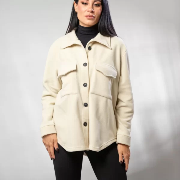 ΠΟΥΚΑΜΙΣΟ ΜΕ ΤΣΕΠΕΣ FLEECE Πράσινο