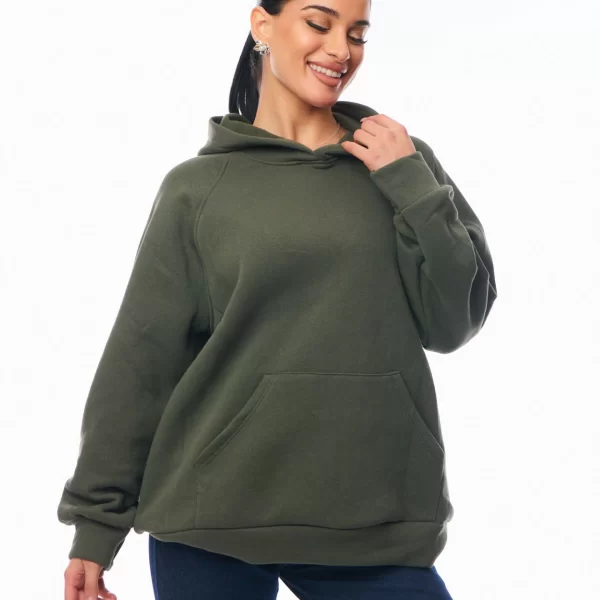 ΜΠΛΟΥΖΑ ΦΟΥΤΕΡ ΜΕ ΚΟΥΚΟΥΛΑ Χακί