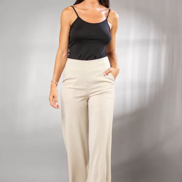 ΠΑΝΤΕΛΟΝΑ ΨΗΛΟΜΕΣΗ ΚΑΜΠΑΝΑ Μπεζ