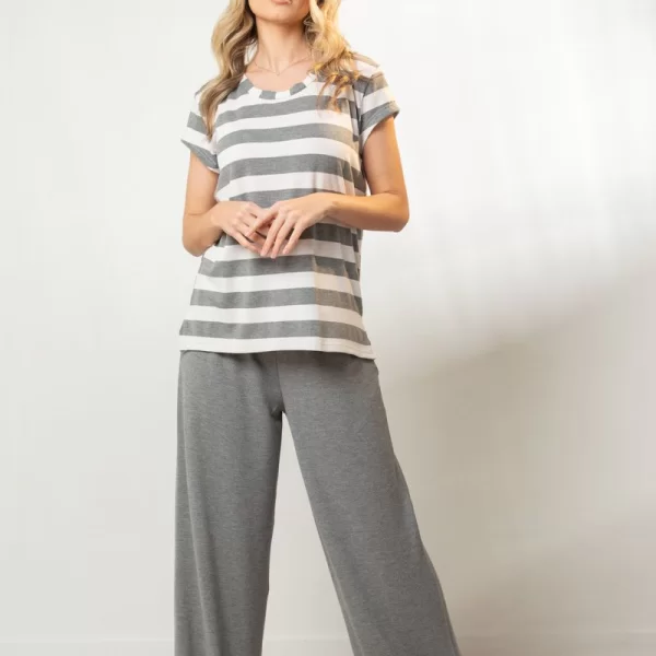 ΠΑΝΤΕΛΟΝΑ ΜΕ ΛΑΣΤΙΧΟ Γκρι