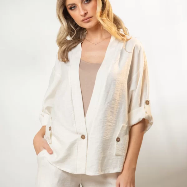 ΚΙΜΟΝΟ ΜΕ ΓΥΡΙΣΤΑ ΜΑΝΙΚΙΑ Εκρού