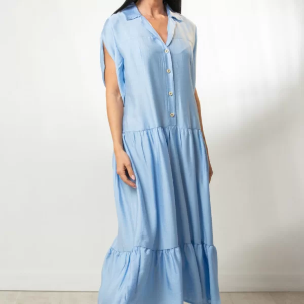 ΦΟΡΕΜΑ ΜΑΚΡΥ ΜΕ ΒΟΛΑΝ ΚΑΙ ΖΩΝΗ Μπεζ