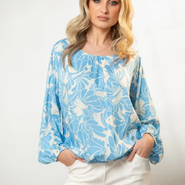 ΜΠΛΟΥΖΑ ΕΜΠΡΙΜΕ ΜΕ ΛΑΣΤΙΧΑ ΣΤΑ ΤΕΛΕΙΩΜΑΤΑ Εμπριμέ 18