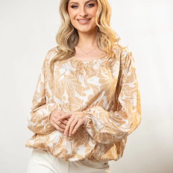 ΜΠΛΟΥΖΑ ΕΜΠΡΙΜΕ ΜΕ ΛΑΣΤΙΧΑ ΣΤΑ ΤΕΛΕΙΩΜΑΤΑ Εμπριμέ 19