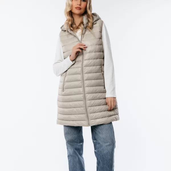 ΑΜΑΝΙΚΟ ΜΠΟΥΦΑΝ ΜΑΚΡΥ ΜΕ ΚΟΥΚΟΥΛΑ Μπεζ