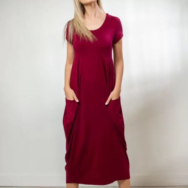 ΦΟΡΕΜΑ ΜΑΚΡΥ ΜΕ ΤΣΕΠΕΣ Μπορντό