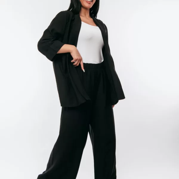 ΣΕΤ ΚΙΜΟΝΟ ΚΑΙ ΠΑΝΤΕΛΟΝΑ Μαύρο