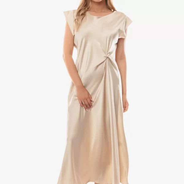 ΦΟΡΕΜΑ ΜΑΚΡΥ ΣΑΤΕΝ Μπεζ