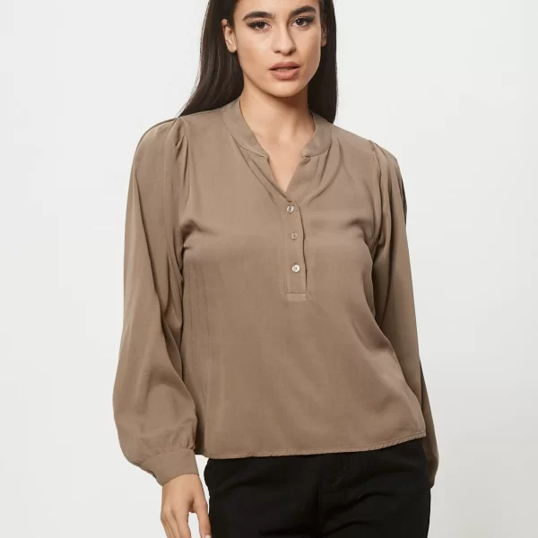 ΜΠΛΟΥΖΑ ΜΕ ΚΟΥΜΠΙΑ Μαύρο