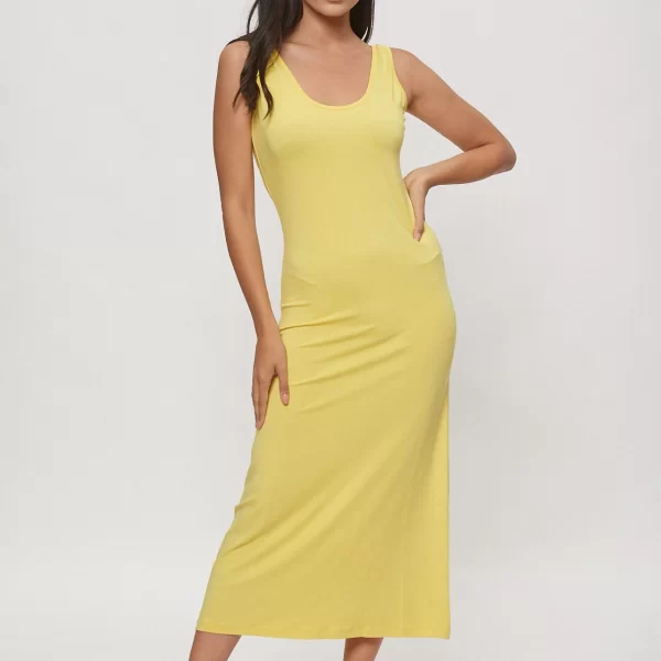 ΦΟΡΕΜΑ ΜΑΚΡΥ ΚΙΤΡΙΝΟ Κίτρινο