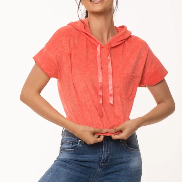 ΜΠΛΟΥΖΑ ΠΕΤΣΕΤΕ ΚΟΝΤΗ ΠΟΡΤΟΚΑΛΙ Πορτοκαλί