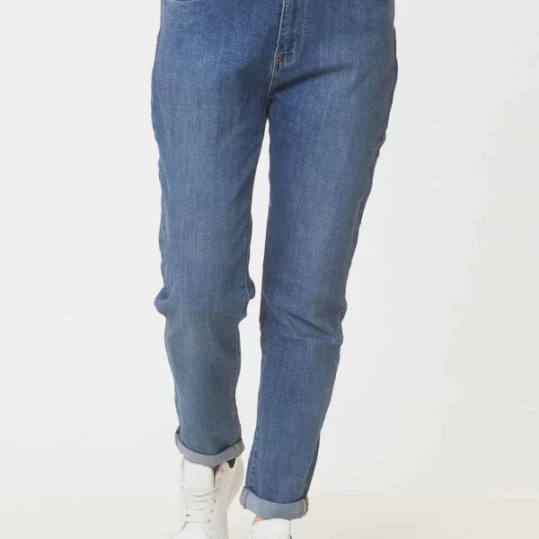 DRESS UP ΠΑΝΤΕΛΟΝΙ ΤΖΙΝ ΕΛΑΣΤΙΚΟ Μπλε