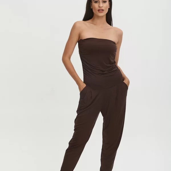 ΦΟΡΜΑ ΟΛΟΣΩΜΗ ΣΤΡΑΠΛΕΣ Καφέ