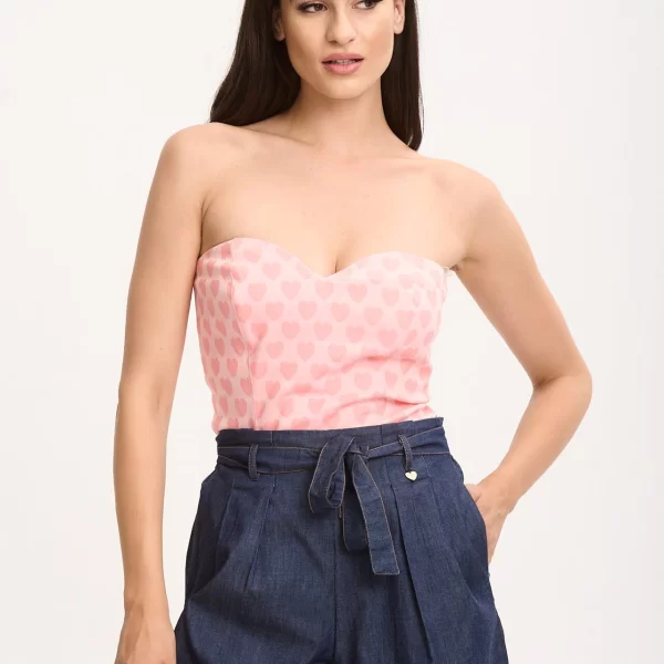 ΣΟΡΤΣ ΤΖΙΝ ΜΕ ΖΩΝΗ Μπλε σκούρο