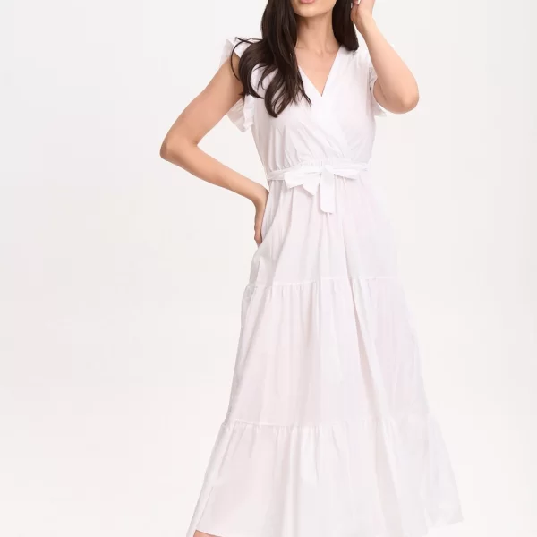 ΦΟΡΕΜΑ ΜΑΚΡΥ ΚΡΟΥΑΖΕ Ασπρο